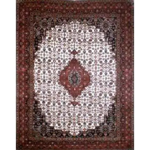 Indian Hand-Knotted Rug 6'5" X 4'9"